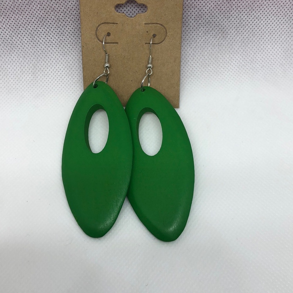 New wooden earrings 5/$20❤️